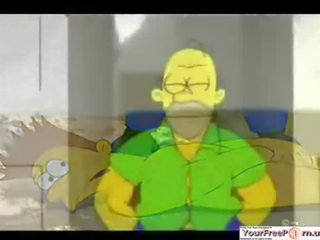 Simpsons marge cheats ב homer וידאו